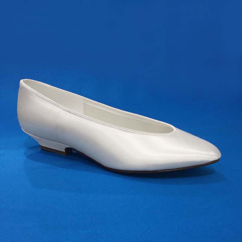 Menyasszonyi szatén cipő /1130