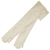 Gloves ds 1239-12bl - IVORY (Elefántcsontszínű) H3