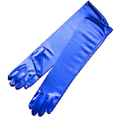 Satin gloves ds 70114 - ROYAL BLUE