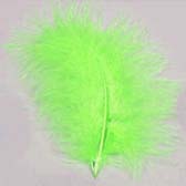 Marabou feather - BOCCIOLO GREEN 460