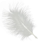 Marabu tollpihe - WHITE (fehér)