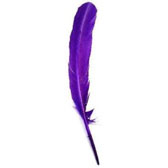 Indian feather - #43 PURPLE