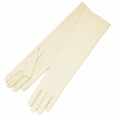 Gloves ds 1239-8bl - IVORY (Elefántcsontszínű)