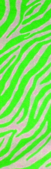 Zebramintás neon színű fürdőruha anyag - NEON GREEN 6