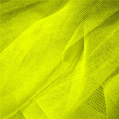 Fluorescent medium hardness for decorative tulle - FLUORESCENT CITRONE