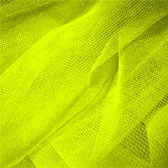 Fluorescent medium hardness for decorative tulle - FLUORESCENT LEMON