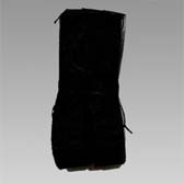 Kemény kalap lószőr szalag 45 mm széles - Black (Fekete)