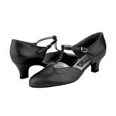 Freed of London Moonstone latin dance shoes - Black (Fekete)