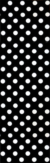 Pöttyös fürdőruha anyag - BLACK/WHITE 31