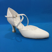 Esküvői női latin tánccipő Rita model - WHITE (fehr)