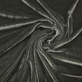 Kód: 38600  Elasztikus bársony fényes felülettel. Ragyogása kifinomult és irizáló felületű. Tökéletesen alkalmas divatos alkalmi, utcai és szabadidős ruházat létrehozására. - LONDON 9194 (szürke)
