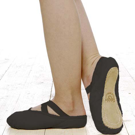 Kód: 36912  Piskótatalpas gyermek balett gyakorló cipő 24-30-as méretben Grishko 03006 model.